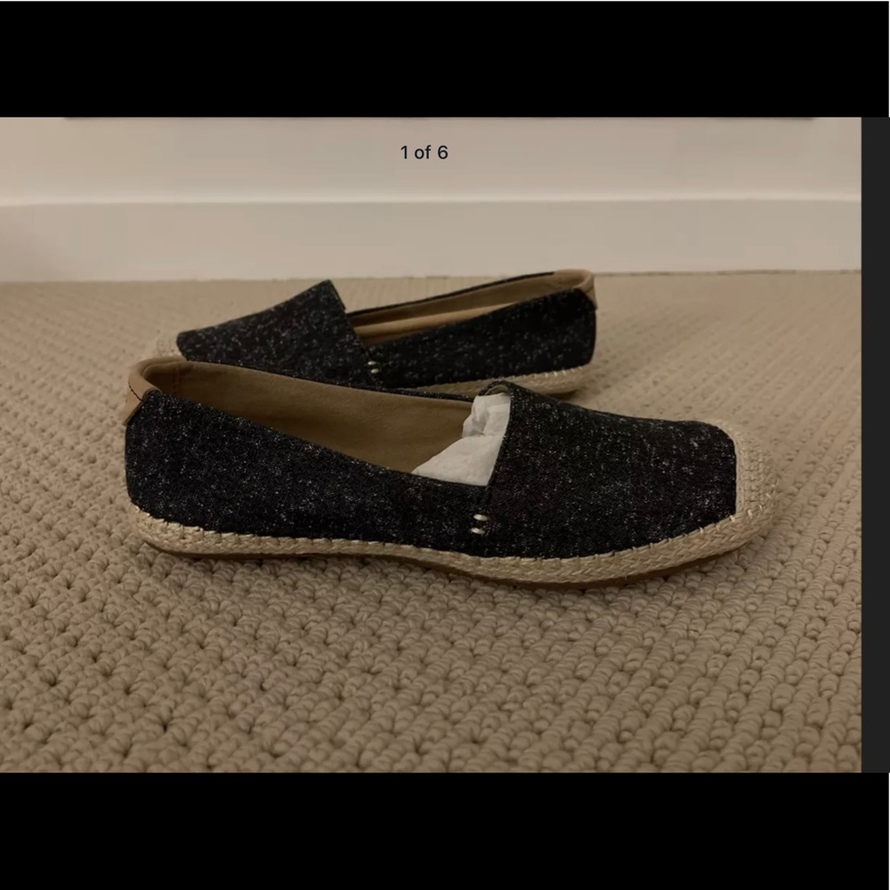 Sperry Sunset Skimmer Shoes Black Women’s Size 7